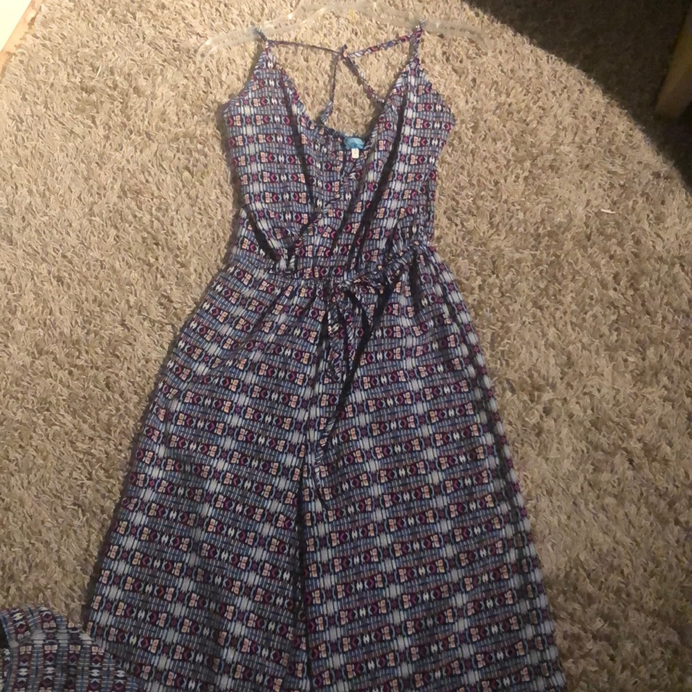 Patterned Jumpsuit - image 1